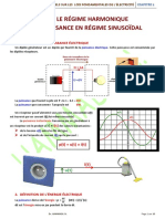 II. Le Régime Harmonique Puissance en Régime Sinusoïdal: 1. Définition de La Puissance Électrique