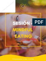 Sesión 4 Vida Plena Mindful Eating