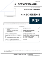 Sharp Lc-32le244e SM