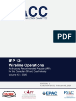 Wireline Operations DACC IRP 13