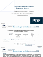 Clase 3 - Modelos de Proba EOQ