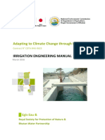 Adapting To Climate Change Through IWRM: Irrigation Engineering Manual