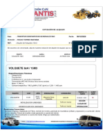 Cotización N. 0255-20 Alquiler de Equipos-TRAVIPUR