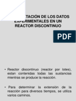 5.1 Interpretación de Datos Experimentales. Método Integral