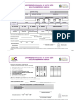 Solicitud de Ingreso UCNL