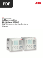 RER615 DNP3 Communication Protocol Manual