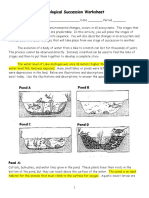 POND Ecological Succession Worksheet KEY Xdwe8h