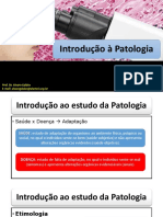 Aula 2 - Introdução À Patologia