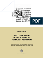 ALVES, Carlos Alberto de Jesus - Política Externa Angolana