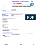 Safety Data Sheet: SECTION 1: Identification of The Substance/mixture and of The Company/ Undertaking