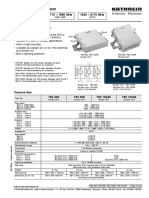 Triple-Band Combiner: 880 - 960 MHZ 1710 - 1880 MHZ 1920 - 2170 MHZ