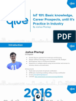 IoT 101 - Basic Knowledge, Career Prospects, Until It's Practice in Industry - Joshua Parthogi at Campuspedia, 4 - 6 - 2020