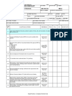 Saudi Aramco Inspection Checklist: Pre Welding Inspection - Offshore Structures SAIC-W-1312 Weld