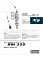 Shock Absorber For BMW R 1100 S: Note! Note!