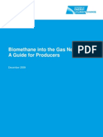 Bio Methane Into The Gas Grid A Guide For Producers