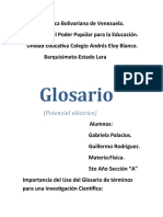 Glosario de Terminos Fisica