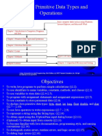 Chapter 2 Primitive Data Types and Operations