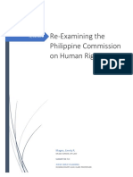 Re-Examining The Philippine Commission On Human Rights