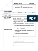 Individual Indian Money (IIM) Instructions For Disbursement of Funds and Change of Address