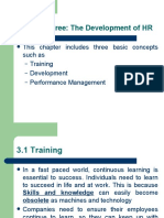 Chapter Three: The Development of HR