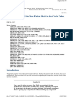 REHS4207 Procedure To Install The New Pinion Shaft in The Circle Drive