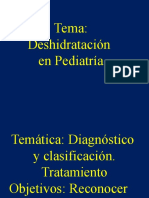 Clase 9. Deshidratacion en Pediatria