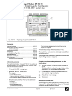 4.3.1 Digital Input/Output Module 07 DC 91 16 Digital Inputs, 8 Digital Outputs, 8 Configurable Inputs/outputs, 24 V DC, CS31 System Bus