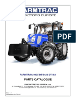 Parts Catalogue Farmtrac 9120 DT Iii A