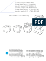 HP CLJ Ent m652 m653 MFP m681 MFP m682 Troubleshooting