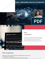 Data Acquisition and Signal Conditioning Circuits in The Industry