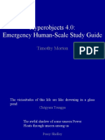 Hyperobjects 4.0: Emergency Human-Scale Study Guide: Timothy Morton