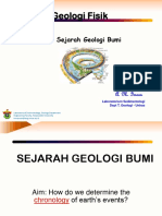 11 Sejarah Geologi Bumi