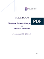 Rule Book Internet Freedom