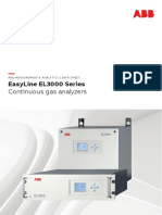 Easyline El3000 Series: Continuous Gas Analyzers