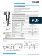 SP4P2-B3: Proportional Pressure Reducing - Relieving Valve, Pilot Operated