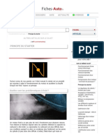 Principe Du Starter - Quelles Sont Les Problématiques À Froid