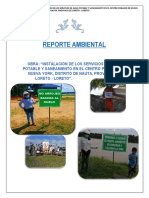 Reporte Ambiental