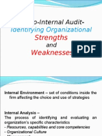 Internal Audit Report