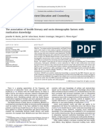 2010 - The Association of Health Literacy and Socio-Demographic Factors With Medication Knowledge