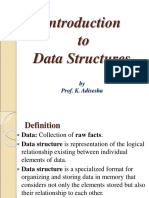 To Data Structures: by Prof. K. Adisesha