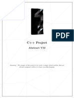 C++ Project: Abstract VM