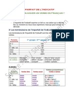 Limparfait de Lindicatif