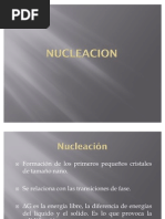 Nucleacion