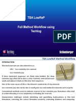 Tba Lowrep Full Method Workflow Using Techlog