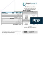 Single Resource LTD: Pay Advice