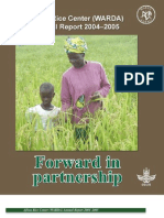 AfricaRice Annual Report 2004-2005