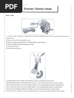 Examen Automotriz Conocimientos Basicos