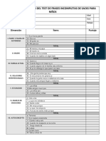 Hoja de CALIFICACIÓN SACKS