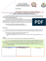 Lesson 2: Techniques in Summarizing Academic Text: Division of Zamboanga Del Sur Guipos National High School