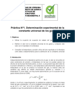 Practica Determinación de La Constante Universal de Los Gases - José Pinedo